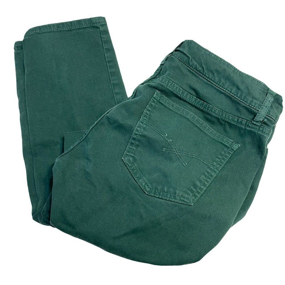 gap womens sz 29x27 green Mid Rise Legging Jeans